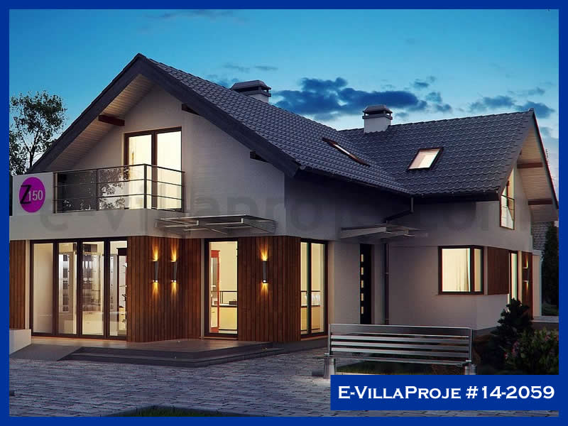 Ev Villa Proje #14 - 2059 Çelik Villa Modeli ve 3D Tasarımı