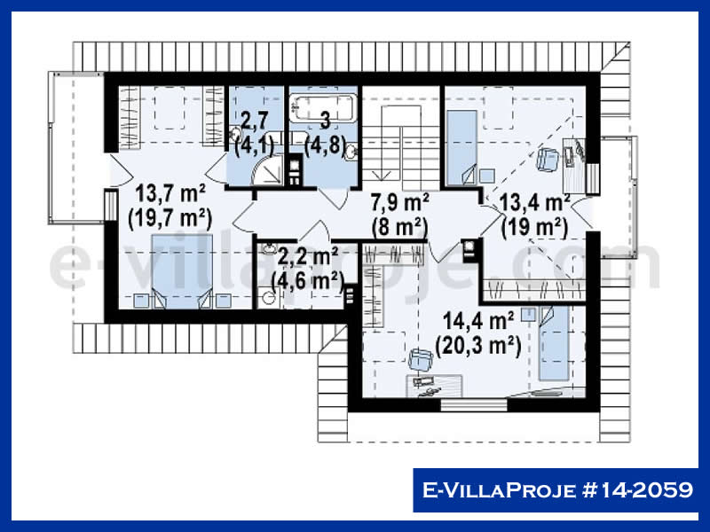 Ev Villa Proje #14 - 2059 Çelik Ev Projesi - Görsel 3