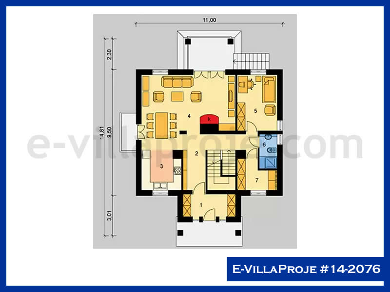 Ev Villa Proje #14 - 2076 Çelik Ev Projesi - Görsel 2