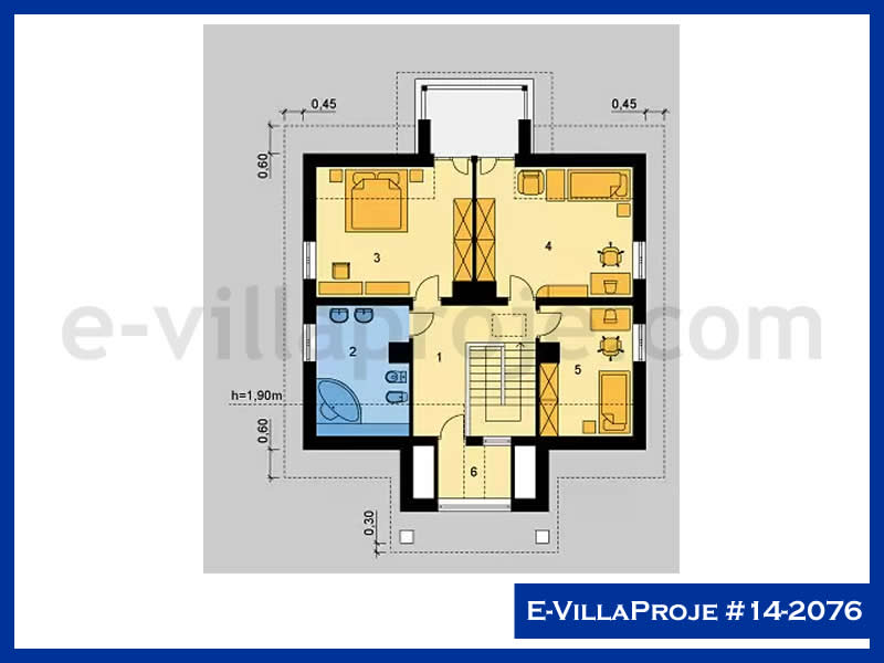 Ev Villa Proje #14 - 2076 Çelik Ev Projesi - Görsel 3