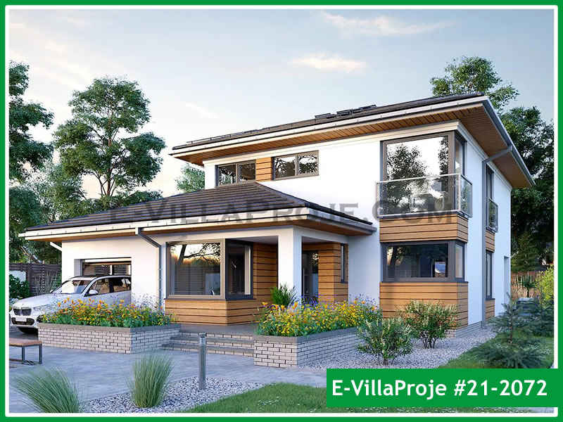 Ev Villa Proje #21 - 2072 Çelik Villa Modeli ve 3D Tasarımı
