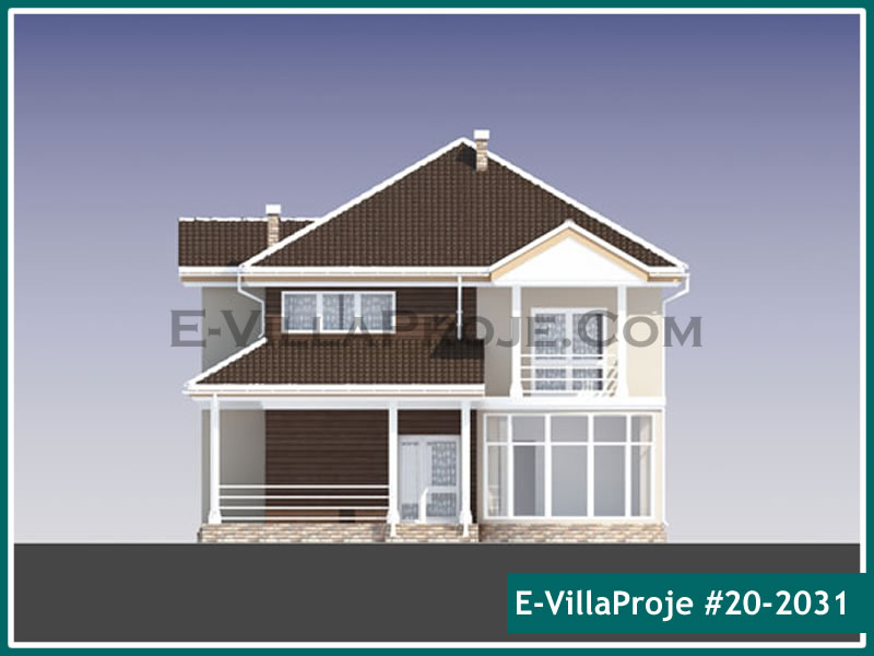 Ev Villa Proje #20 - 2031 Çelik Ev Projesi - Görsel 9
