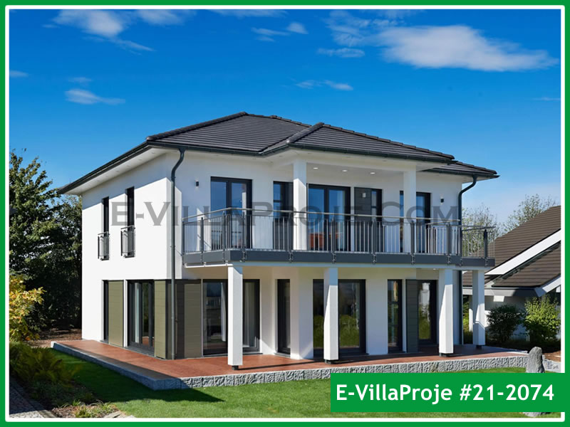 Ev Villa Proje #21 - 2074 Çelik Villa Modeli ve 3D Tasarımı