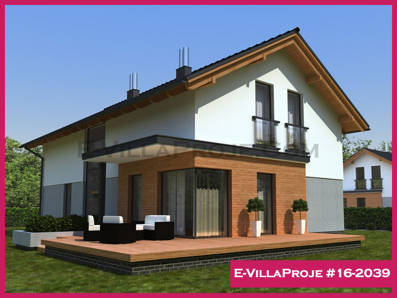 Ev Villa Proje #16 - 2039 Çelik Villa Modeli