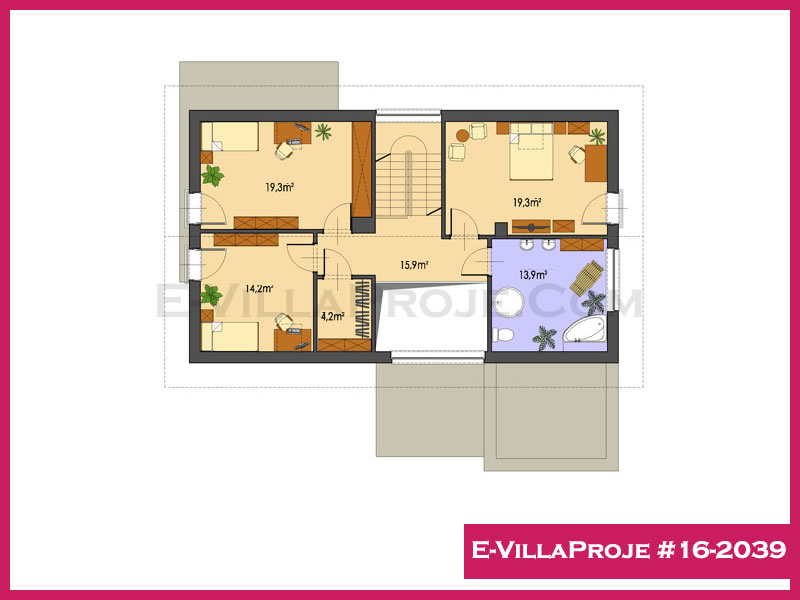 Ev Villa Proje #16 - 2039 Çelik Ev Projesi - Görsel 3