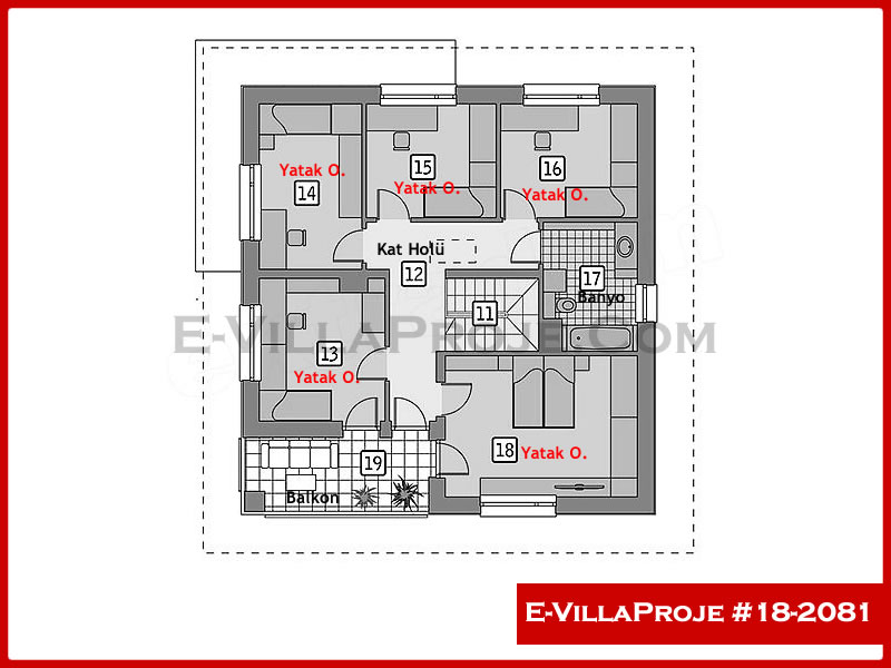 Ev Villa Proje #18 - 2081 Çelik Ev Projesi - Görsel 3