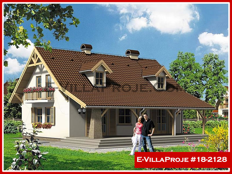 Ev Villa Proje #18 - 2128 Çelik Villa Modeli ve 3D Tasarımı