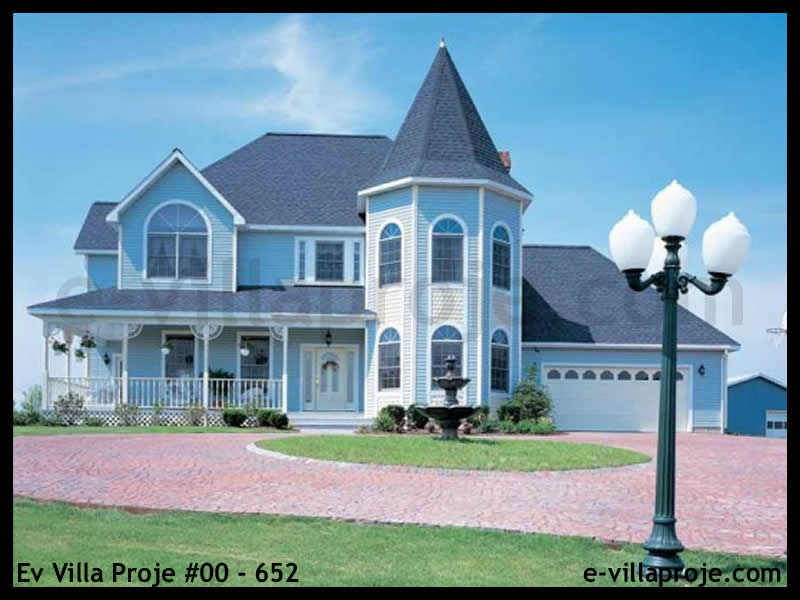 Ev Villa Proje #00 - 652 Çelik Villa Modeli ve 3D Tasarımı