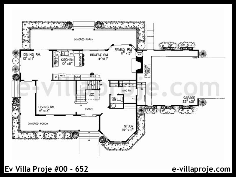 Ev Villa Proje #00 - 652 Çelik Ev Projesi - Görsel 2