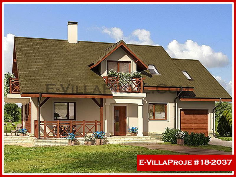 Ev Villa Proje #18 - 2037 Çelik Villa Projesi 3D Mimari Tasarımı