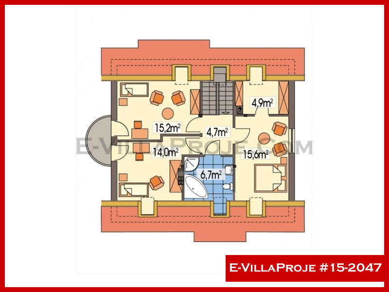 Ev Villa Proje #15 - 2047 Çelik Ev Projesi - Görsel 3