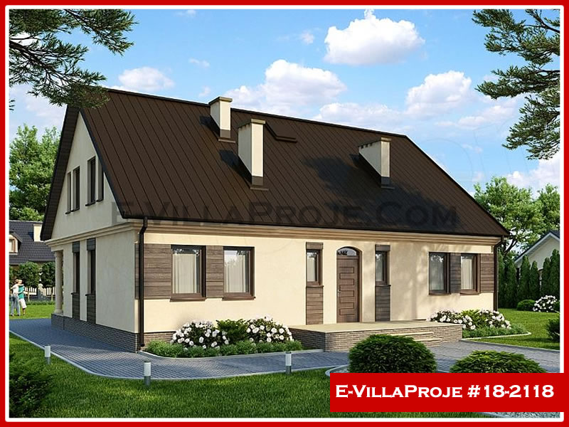 Ev Villa Proje #18 - 2118 Çelik Villa Projesi 3D Mimari Tasarımı