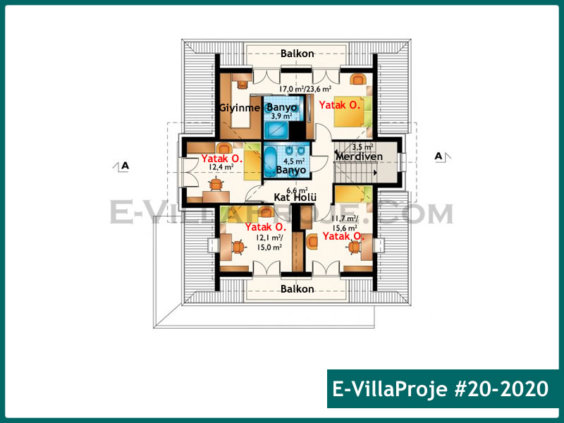 Ev Villa Proje #20 - 2020 Çelik Ev Projesi - Görsel 3