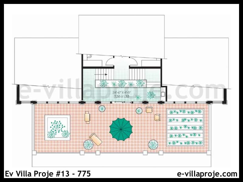 Ev Villa Proje #13 - 775 Çelik Ev Projesi - Görsel 3