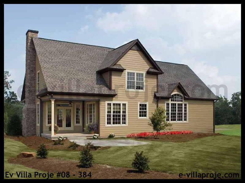 Ev Villa Proje #08 - 384 Çelik Ev Projesi - Görsel 4