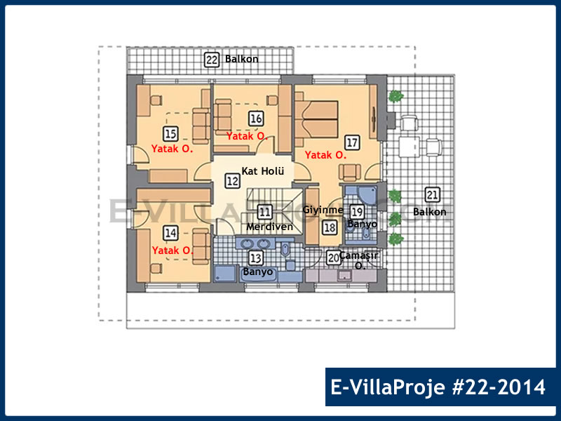 Ev Villa Proje #22 - 2014 Çelik Ev Projesi - Görsel 3