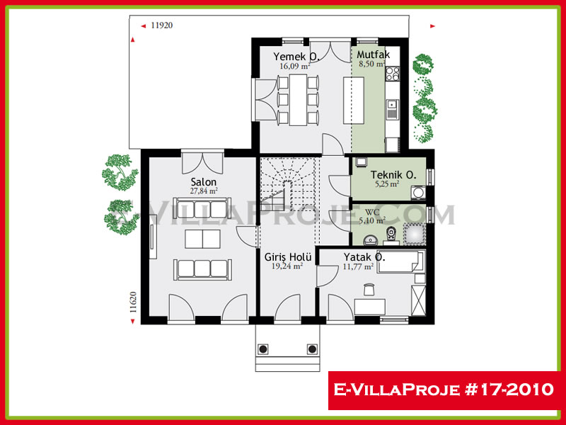 Ev Villa Proje #17 - 2010 Çelik Ev Projesi - Görsel 2