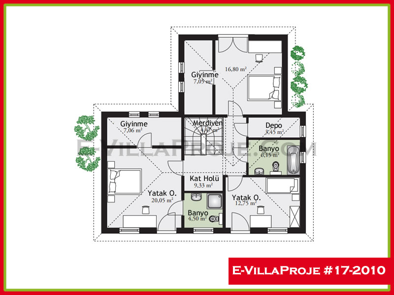 Ev Villa Proje #17 - 2010 Çelik Ev Projesi - Görsel 3
