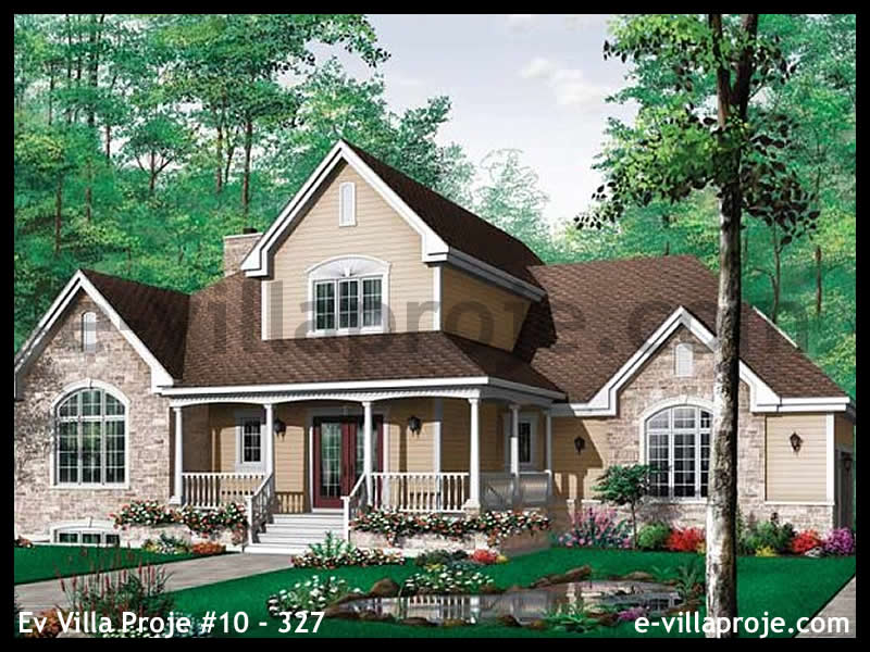 Ev Villa Proje #10 - 327 Çelik Villa Projesi 3D Mimari Tasarımı