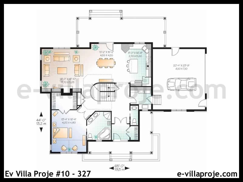 Ev Villa Proje #10 - 327 Çelik Ev Projesi - Görsel 2
