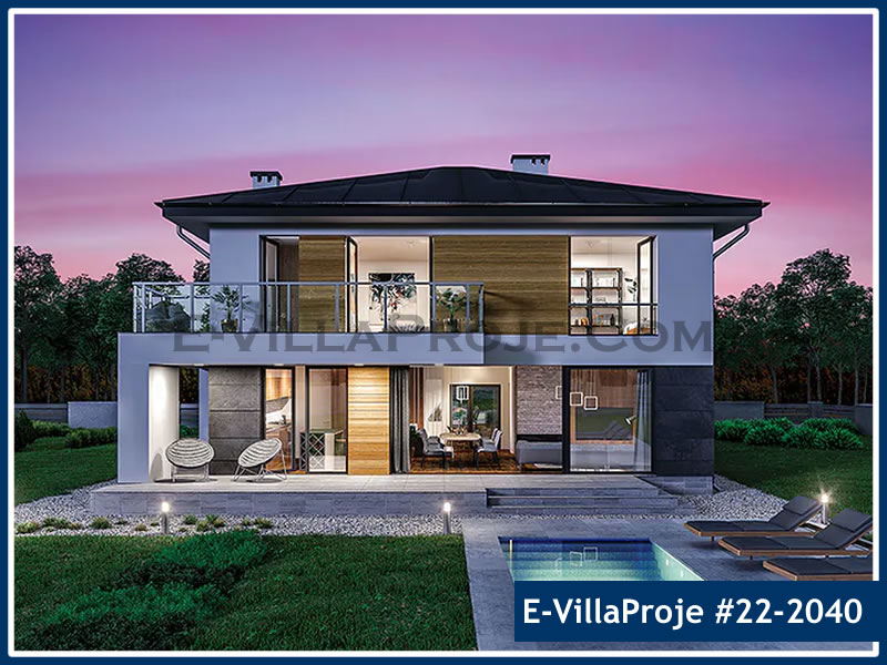 Ev Villa Proje #22 - 2040 Çelik Ev Projesi - Görsel 10