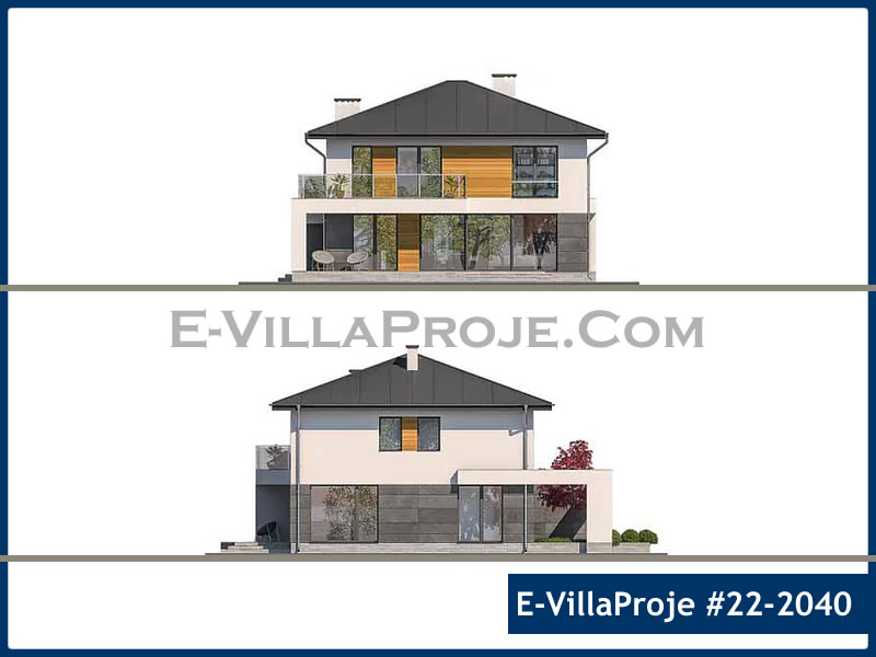 Ev Villa Proje #22 - 2040 Çelik Ev Projesi - Görsel 20