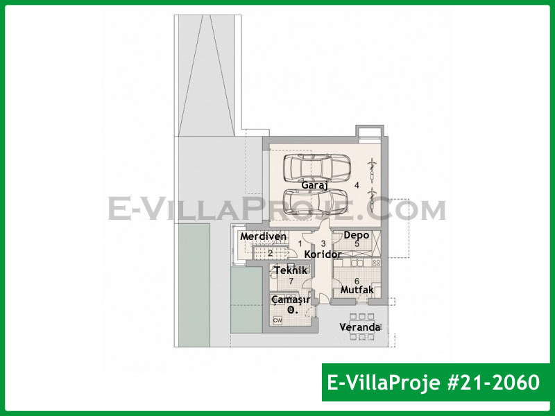 Ev Villa Proje #21 - 2060 Çelik Ev Projesi - Görsel 4