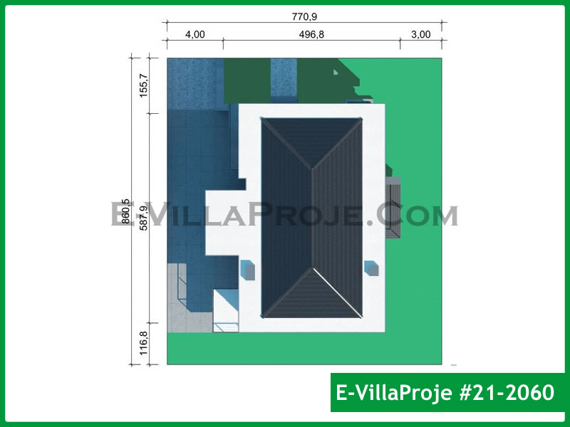 Ev Villa Proje #21 - 2060 Çelik Ev Projesi - Görsel 7