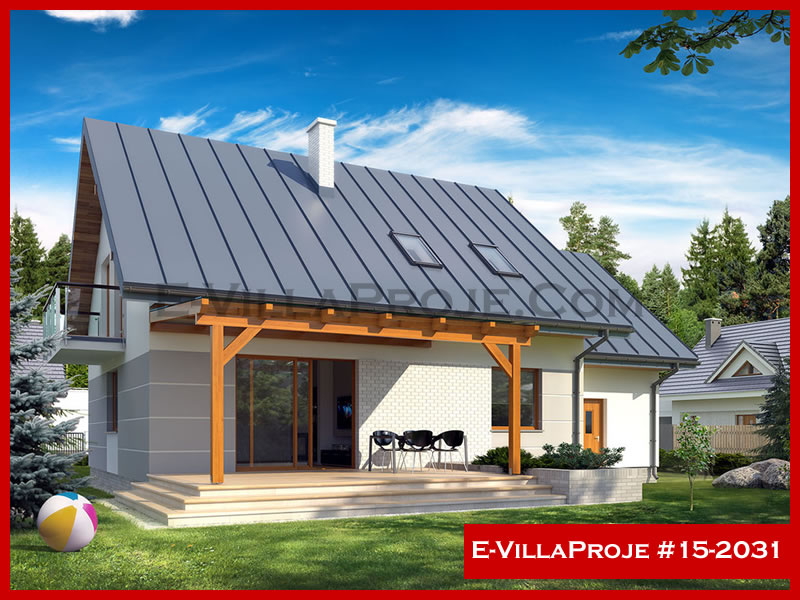 Ev Villa Proje #15 - 2031 Çelik Villa Modeli ve 3D Tasarımı