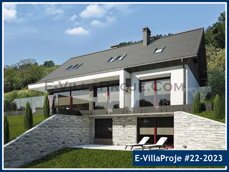 Ev Villa Proje #22 - 2023 Çelik Ev Projesi - Görsel 4