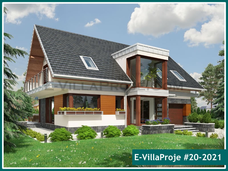 Ev Villa Proje #20 - 2021 Çelik Villa Modeli
