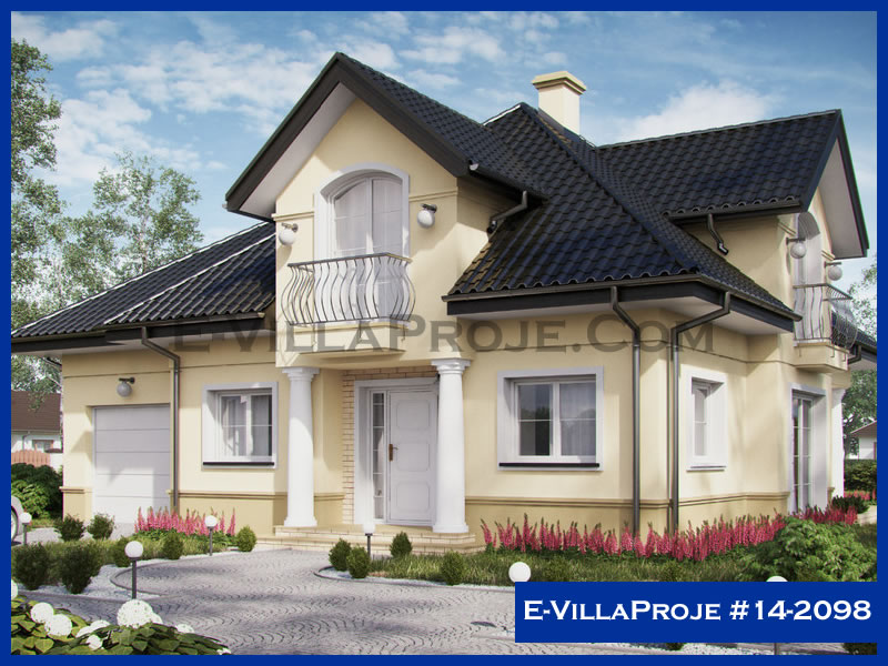 Ev Villa Proje #14 - 2098 Çelik Villa Modeli ve 3D Tasarımı
