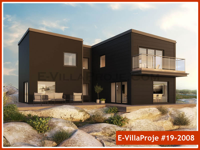 Ev Villa Proje #19 - 2008 Çelik Villa Modeli ve 3D Tasarımı