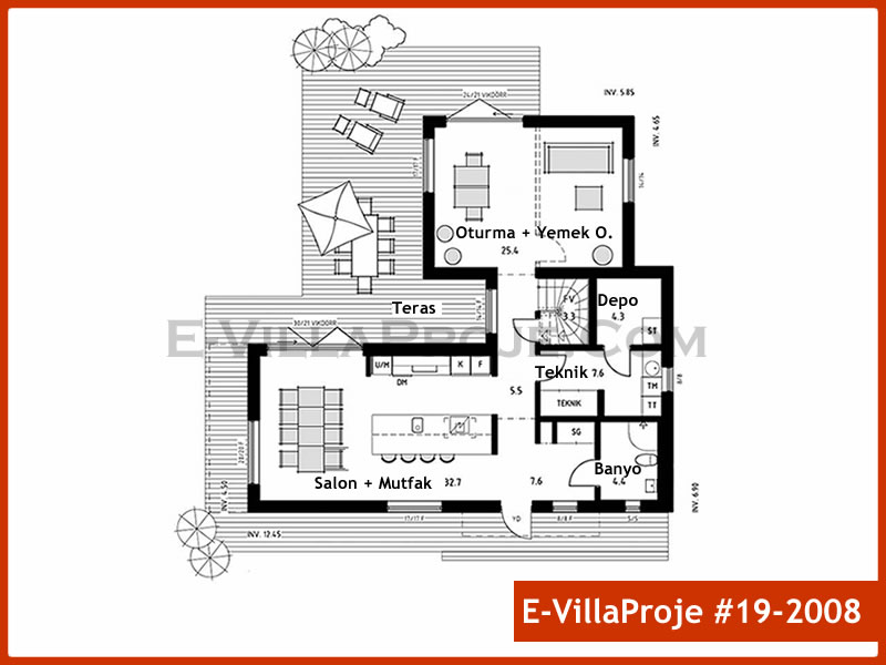 Ev Villa Proje #19 - 2008 Çelik Ev Projesi - Görsel 2