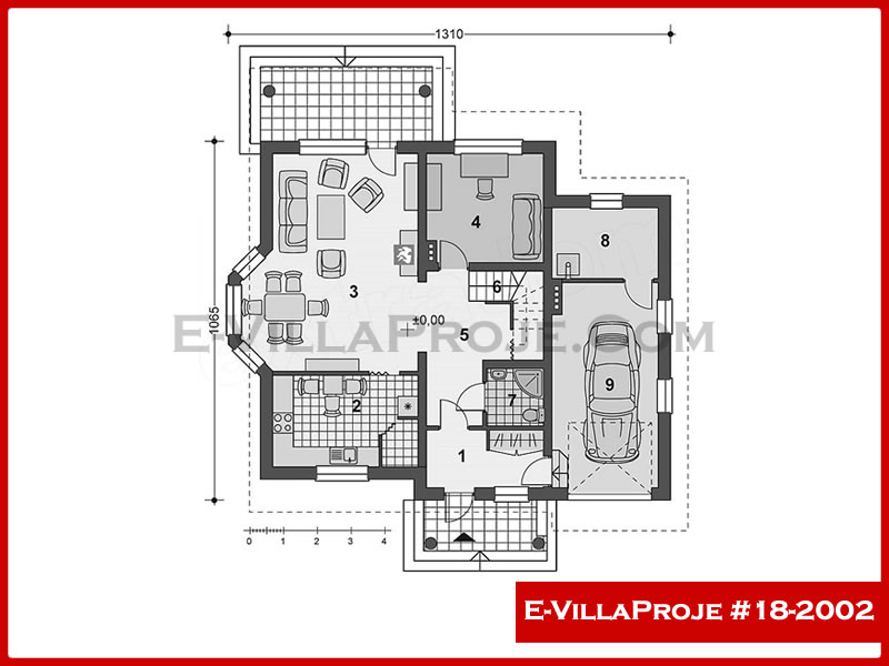 Ev Villa Proje #18 - 2002 Çelik Ev Projesi - Görsel 2