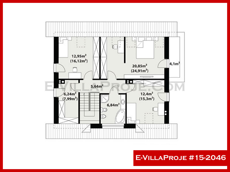 Ev Villa Proje #15 - 2046 Çelik Ev Projesi - Görsel 3