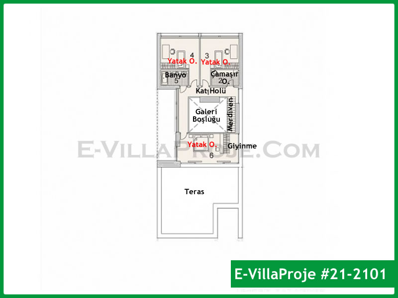 Ev Villa Proje #21 - 2101 Çelik Ev Projesi - Görsel 3
