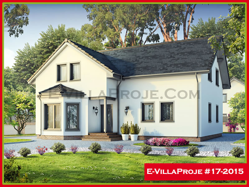 Ev Villa Proje #17 - 2015 Çelik Villa Projesi 3D Mimari Tasarımı