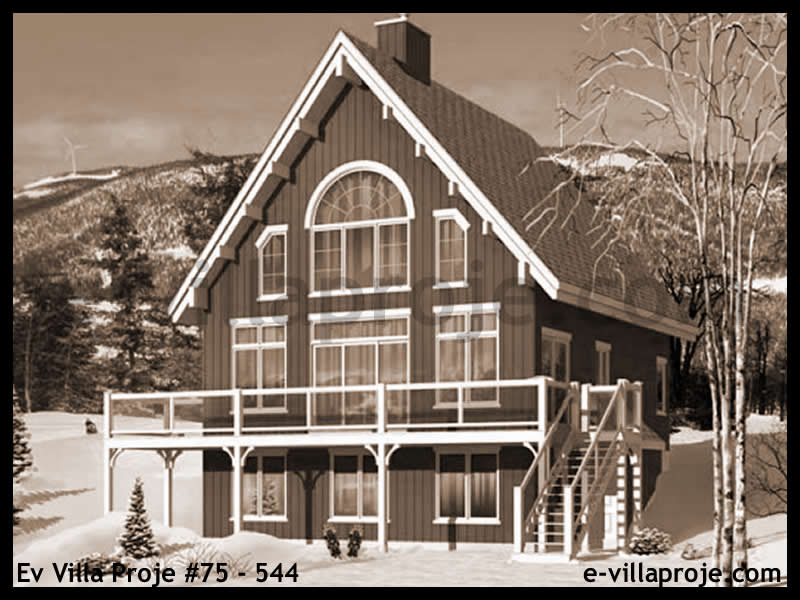 Ev Villa Proje #75 - 544 Çelik Ev Projesi - Görsel 5