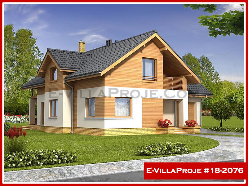 Ev Villa Proje #18 - 2076 Çelik Villa Modeli ve 3D Tasarımı
