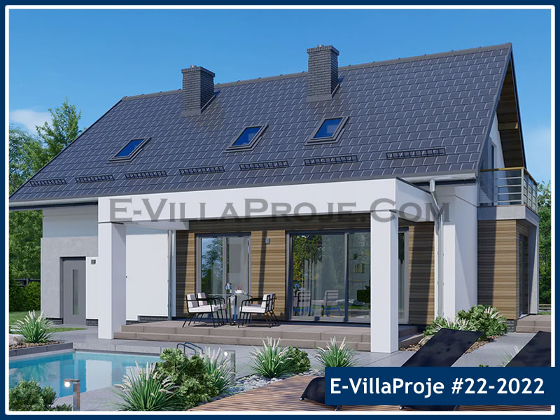 Ev Villa Proje #22 - 2022 Çelik Ev Projesi - Görsel 4