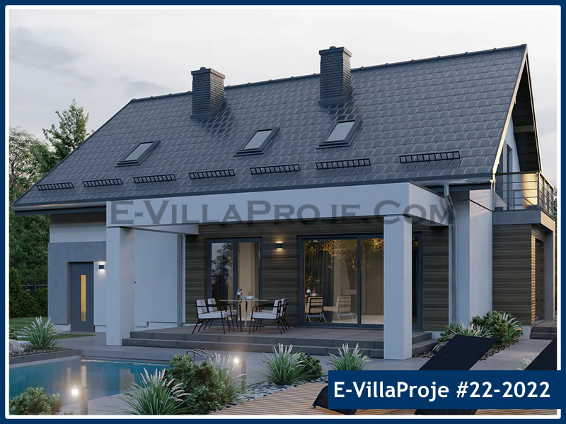 Ev Villa Proje #22 - 2022 Çelik Ev Projesi - Görsel 6