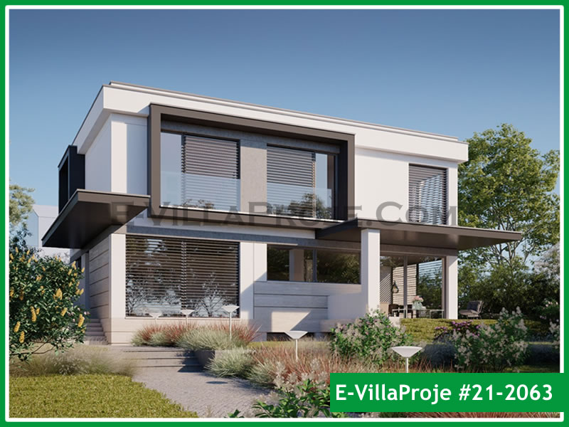 Ev Villa Proje #21 - 2063 Çelik Villa Modeli ve 3D Tasarımı
