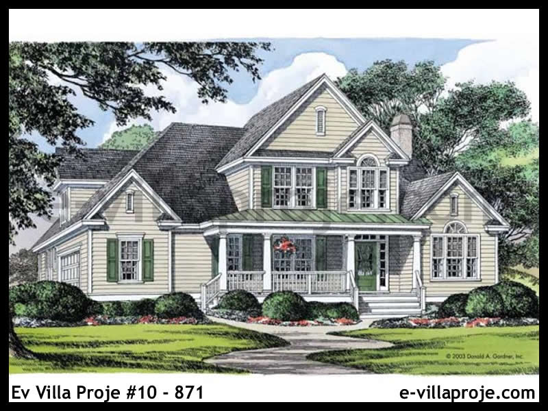 Ev Villa Proje #10 - 871 Çelik Ev Projesi - Görsel 4