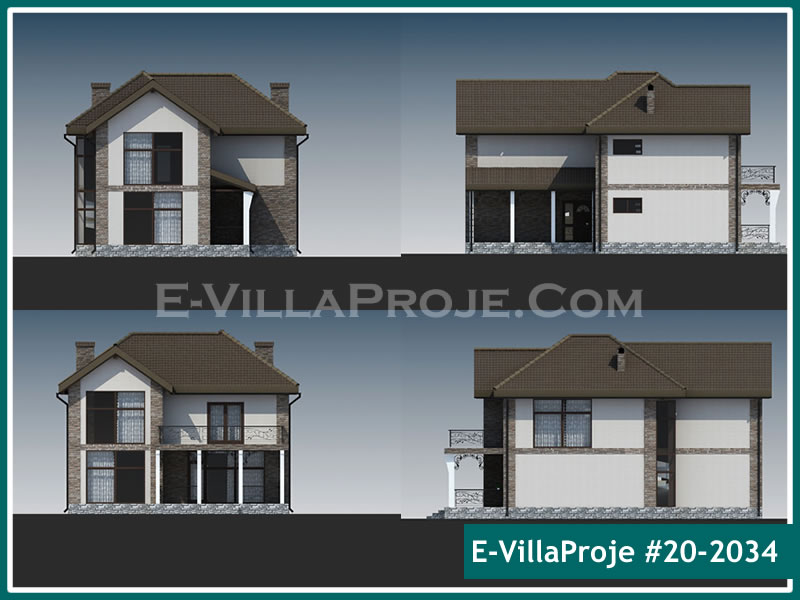 Ev Villa Proje #20 - 2034 Çelik Ev Projesi - Görsel 9