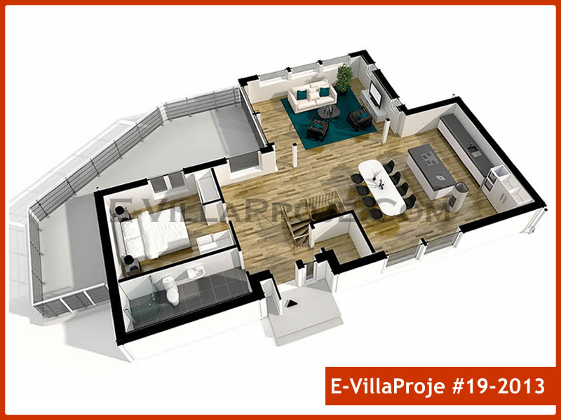 Ev Villa Proje #19 - 2013 Çelik Ev Projesi - Görsel 6