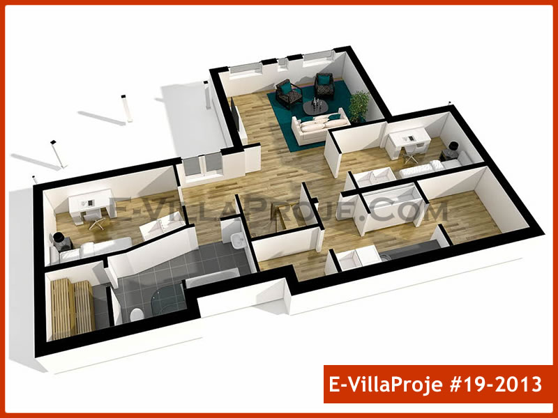 Ev Villa Proje #19 - 2013 Çelik Ev Projesi - Görsel 7