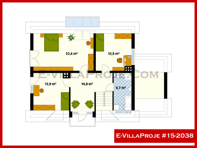 Ev Villa Proje #15 - 2038 Çelik Ev Projesi - Görsel 3