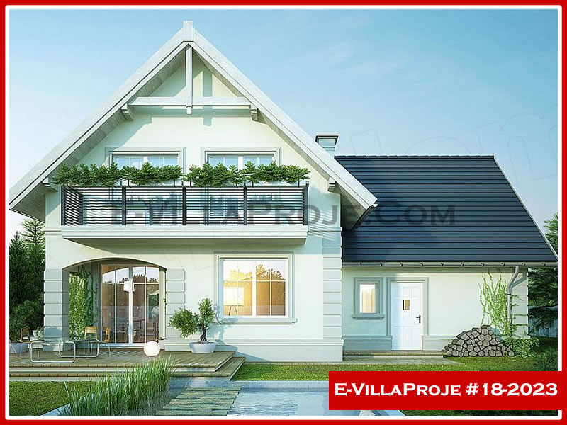 Ev Villa Proje #18 - 2023 Çelik Villa Modeli ve 3D Tasarımı
