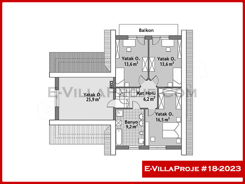 Ev Villa Proje #18 - 2023 Çelik Ev Projesi - Görsel 3